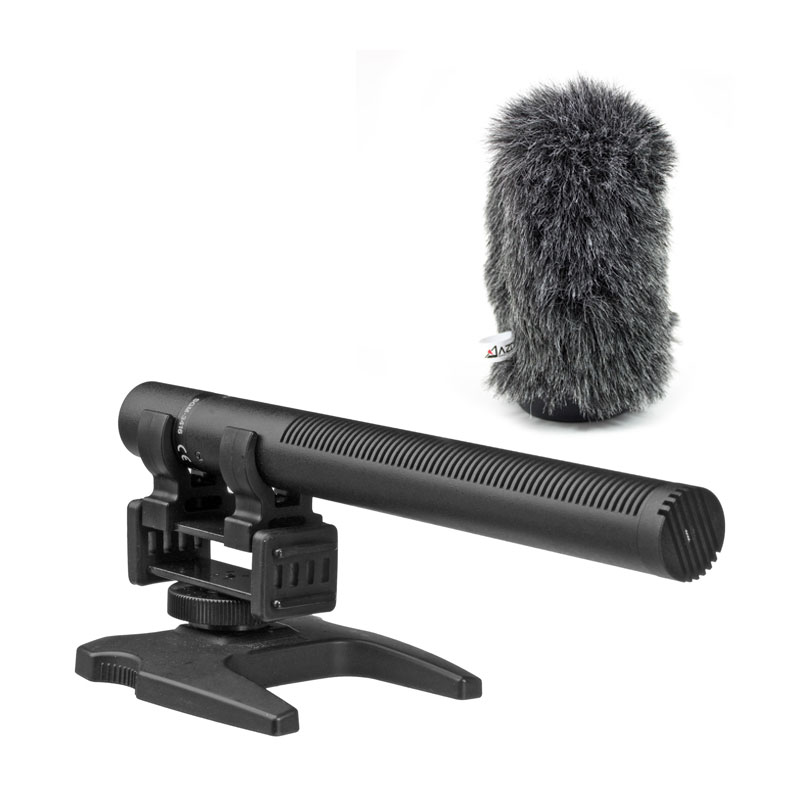 قیمت خرید فروش میکروفن شات گان آزدن Azden SGM-3416 + SWS-100