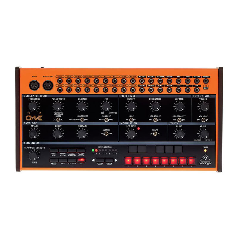 قیمت خرید فروش سینتی سایزر بهرینگر Behringer Crave Analog Synthesizer with Sequencer