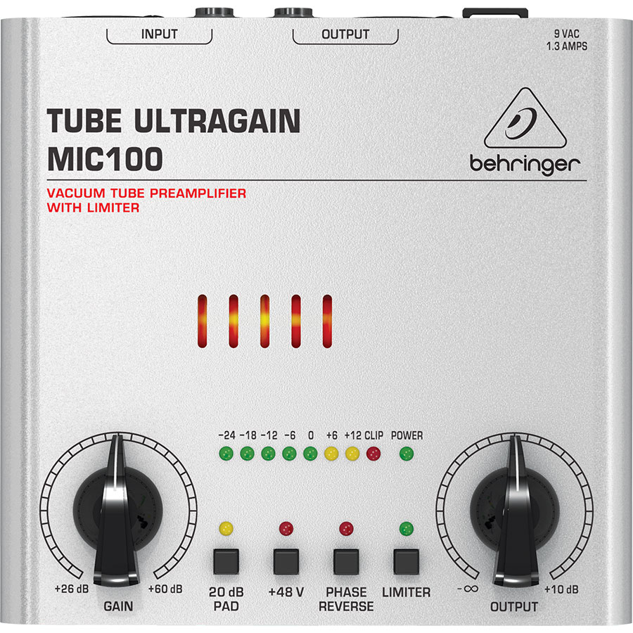 پری آمپ بهرینگر Behringer MIC100 Tube