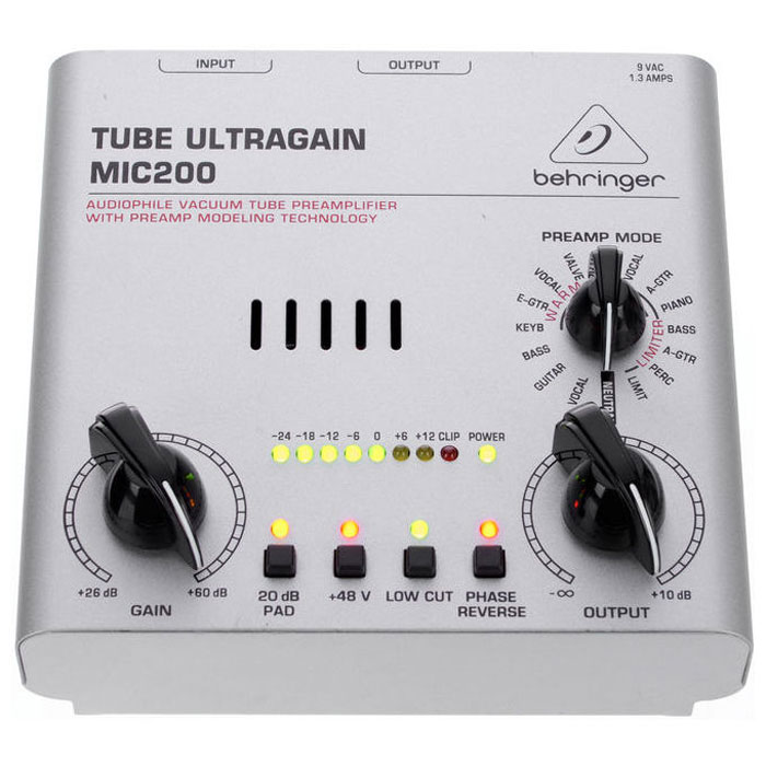 پری آمپ بهرینگر Behringer MIC200 Tube