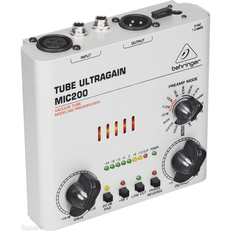 پری آمپ بهرینگر Behringer MIC200 Tube