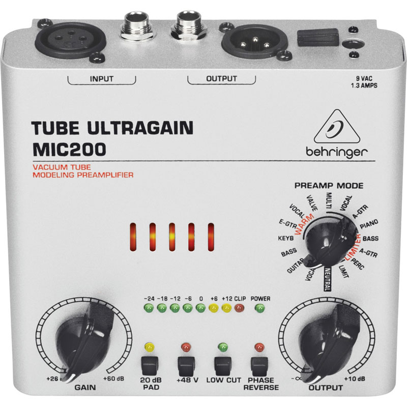 پری آمپ بهرینگر Behringer MIC200 Tube
