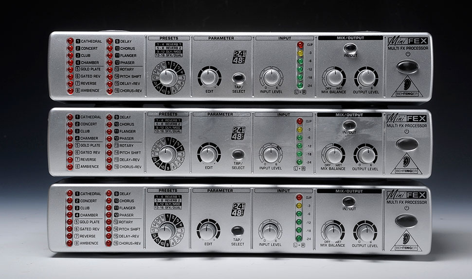 Behringer MINIFEX FEX800 پردازشگر