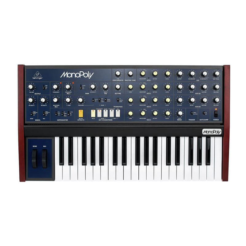 قیمت خرید فروش سینتی سایزر بهرینگر Behringer MonoPoly 4-voice Analog Synthesizer
