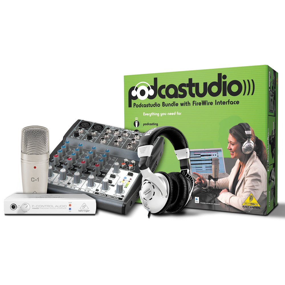 قیمت خرید فروش کارت صدا بهرینگر Behringer Podcastudio Firewire