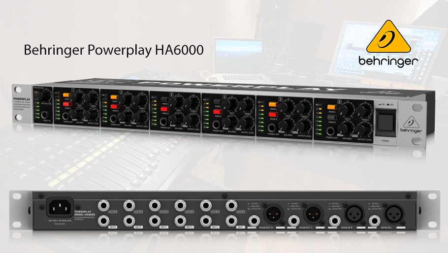 Behringer Powerplay HA6000 پری آمپ هدفون