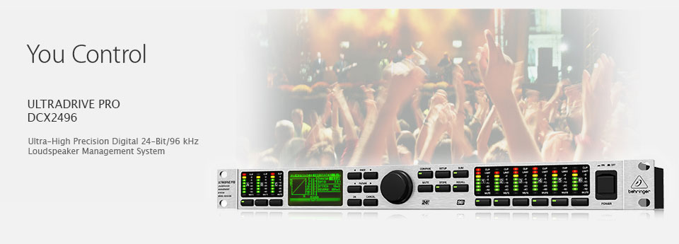 Behringer ULTRA-DRIVE PRO DCX2496 پردازشگر