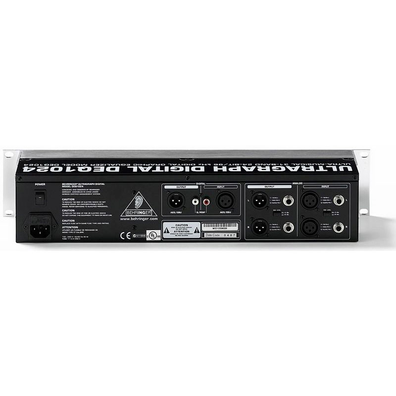 پردازشگر صوتی بهرینگر Behringer ULTRAGRAPH DIGITAL DEQ1024