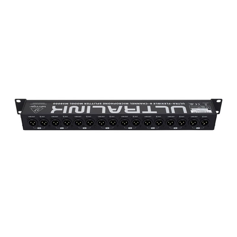 پری آمپ و پردازنده صدا بهرینگر Behringer Ultralink MS8000 Microphone Splitter