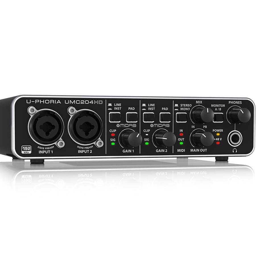 کارت صدا بهرینگر Behringer UMC204HD