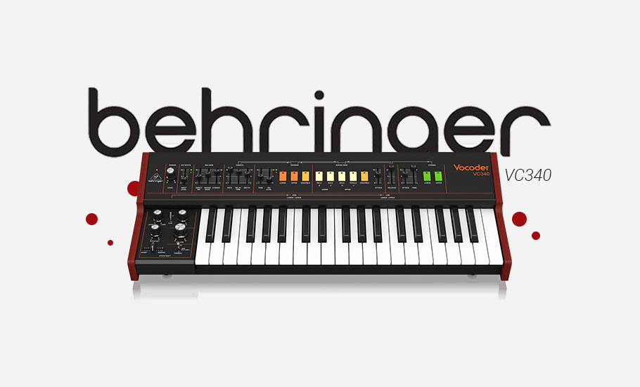 سینتی سایزر Behringer VC340 37-key Analog Synthesizer