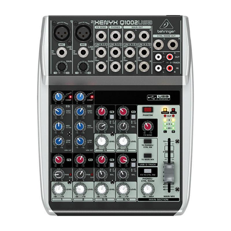 قیمت خرید فروش میکسر صدا بهرینگر Behringer Xenyx Q1002USB