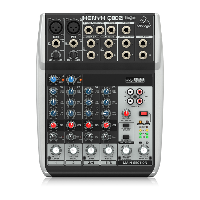 قیمت خرید فروش میکسر صدا بهرینگر Behringer Xenyx Q802USB