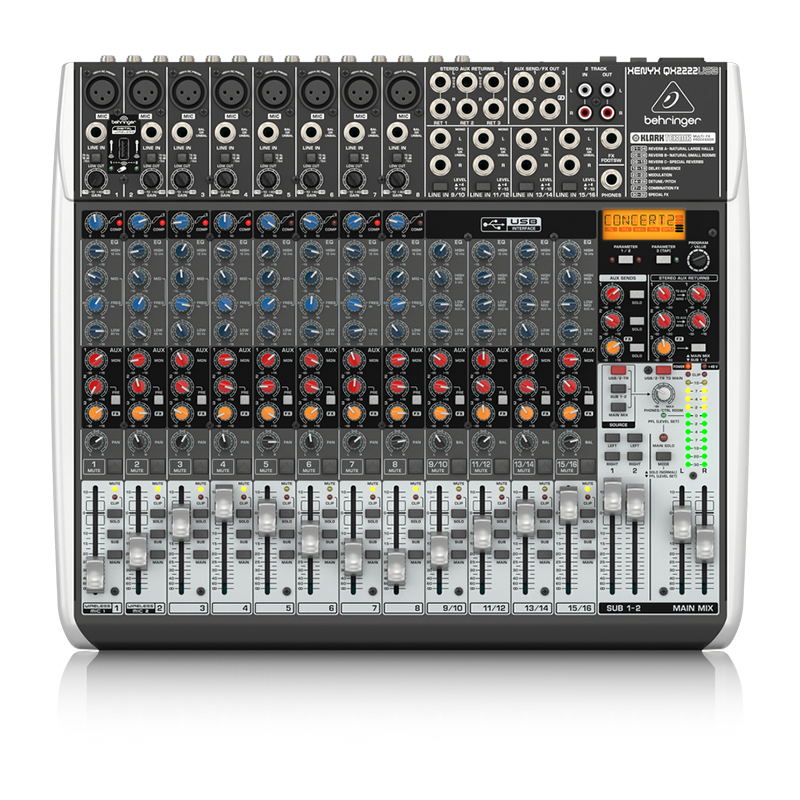 قیمت خرید فروش میکسر صدا بهرینگر Behringer Xenyx QX2222USB