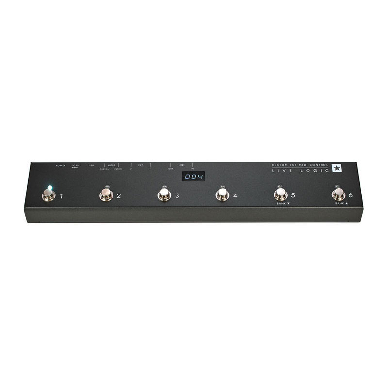 قیمت خرید فروش فوت کنترلر میدی بلک استار Blackstar Live Logic 6-button MIDI Footcontroller