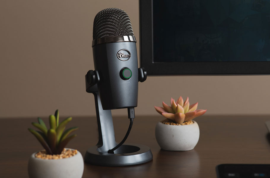 میکروفن یو اس بی Blue Yeti Nano Shadow Gray