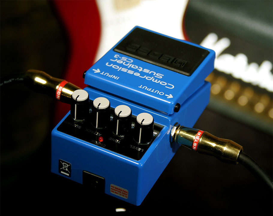 افکت گیتار الکتریک Boss CS-3 Compressor Sustainer