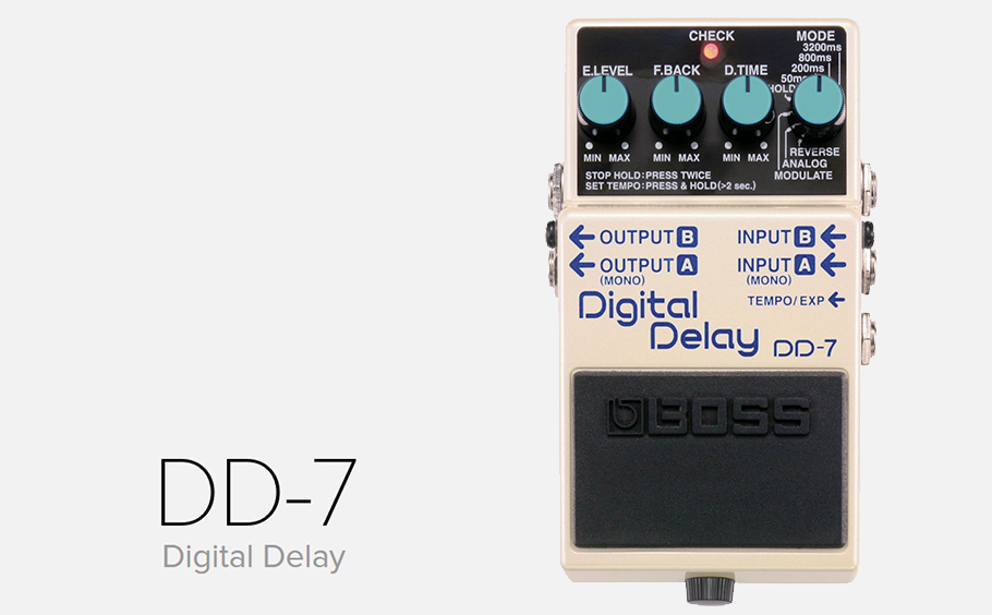 افکت گیتار الکتریک  Boss DD-7