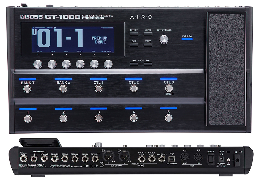 افکت گیتار الکتریک  Boss GT-1000