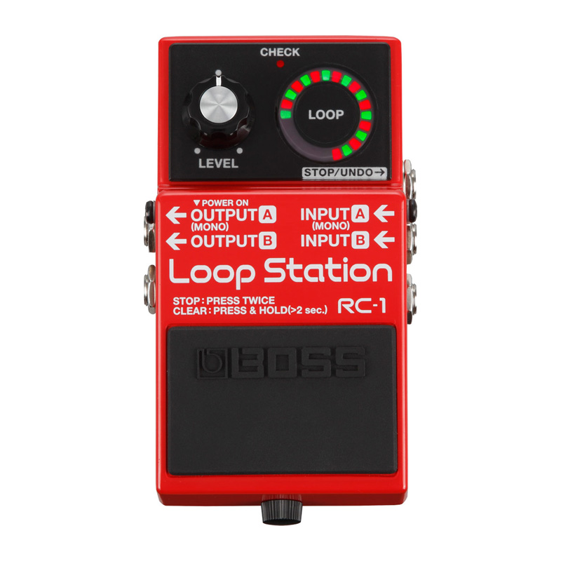 قیمت خرید فروش افکت گیتار الکتریک باس Boss RC-1 Red