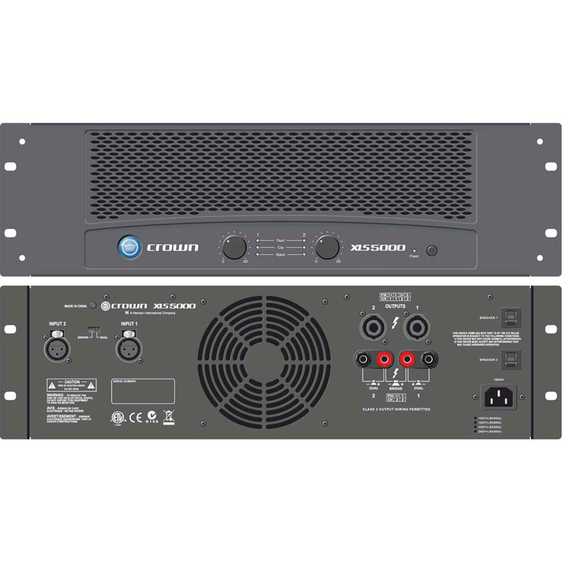 آمپلی فایر کرون Crown XLS 5000