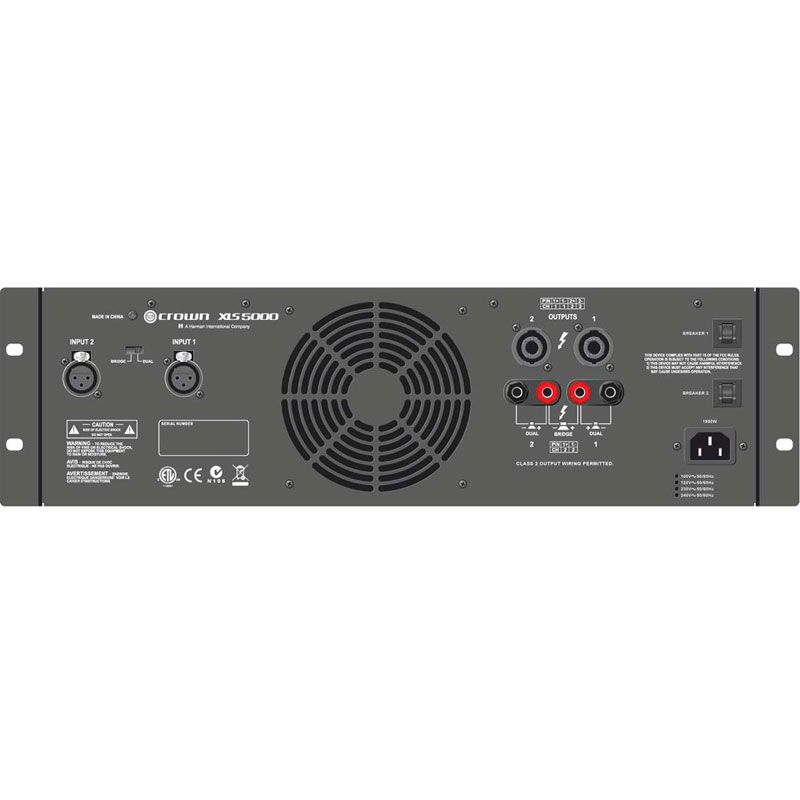 آمپلی فایر کرون Crown XLS 5000
