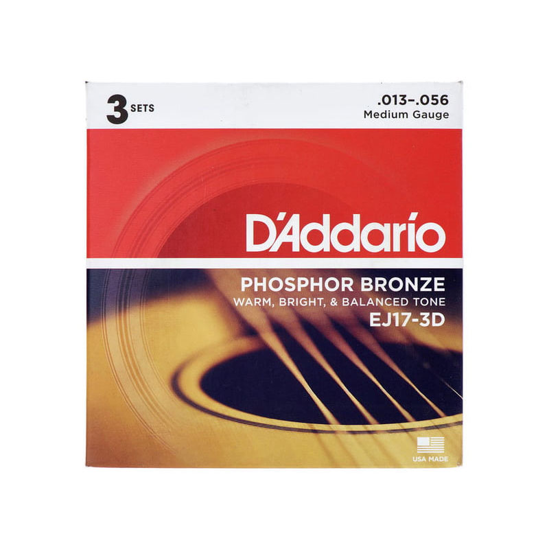 سیم گیتار آکوستیک داداریو D'Addario EJ17 3D