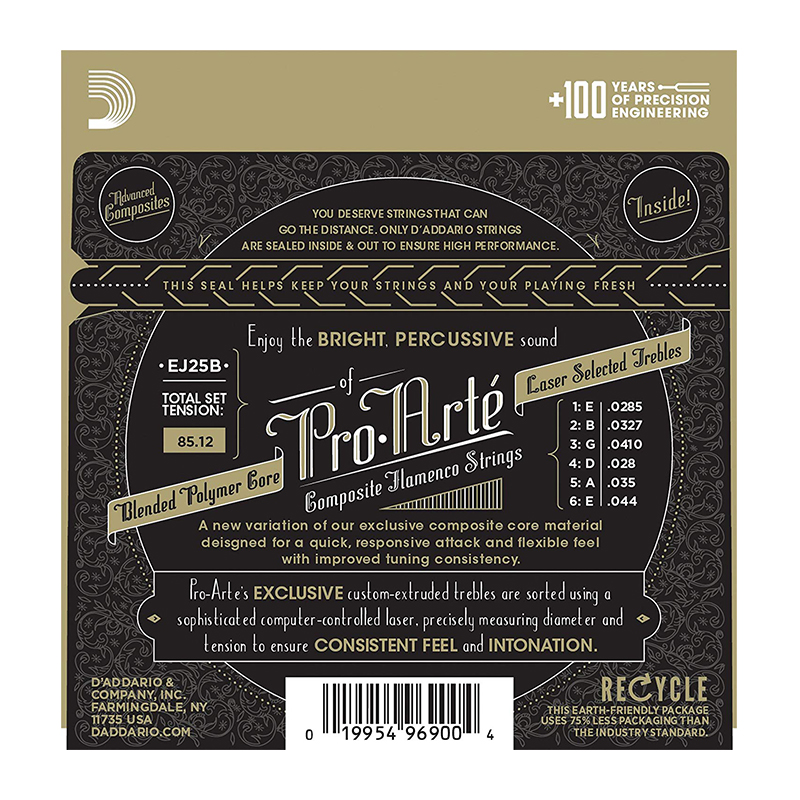 سیم گیتار کلاسیک داداریو D'Addario EJ25B