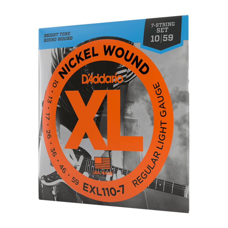 سیم گیتار الکتریک داداریو D'Addario EXL110-7