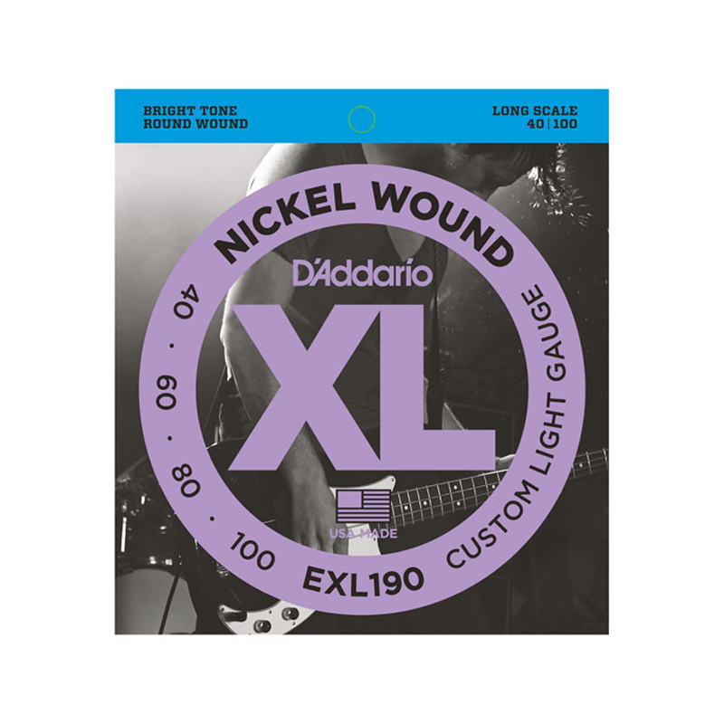 سیم گیتار بیس داداریو D'Addario EXL190