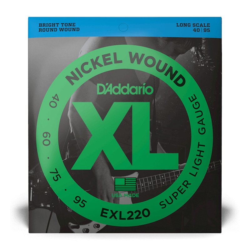 سیم گیتار بیس داداریو D'Addario EXL220