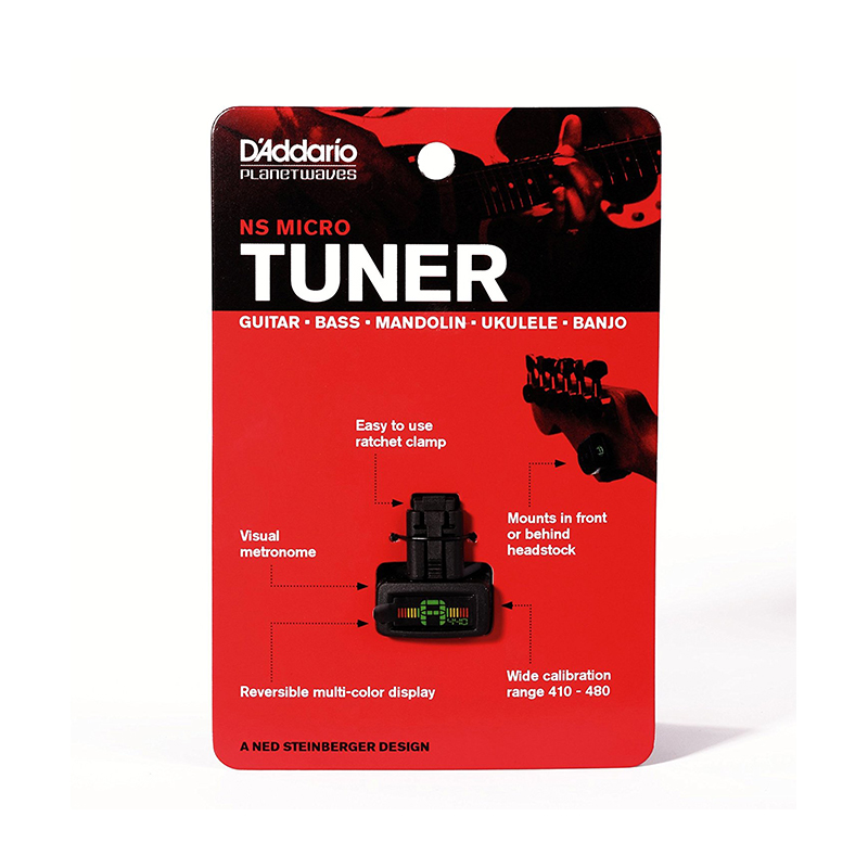 تیونر گیتار داداریو D'Addario NS Micro Tuner