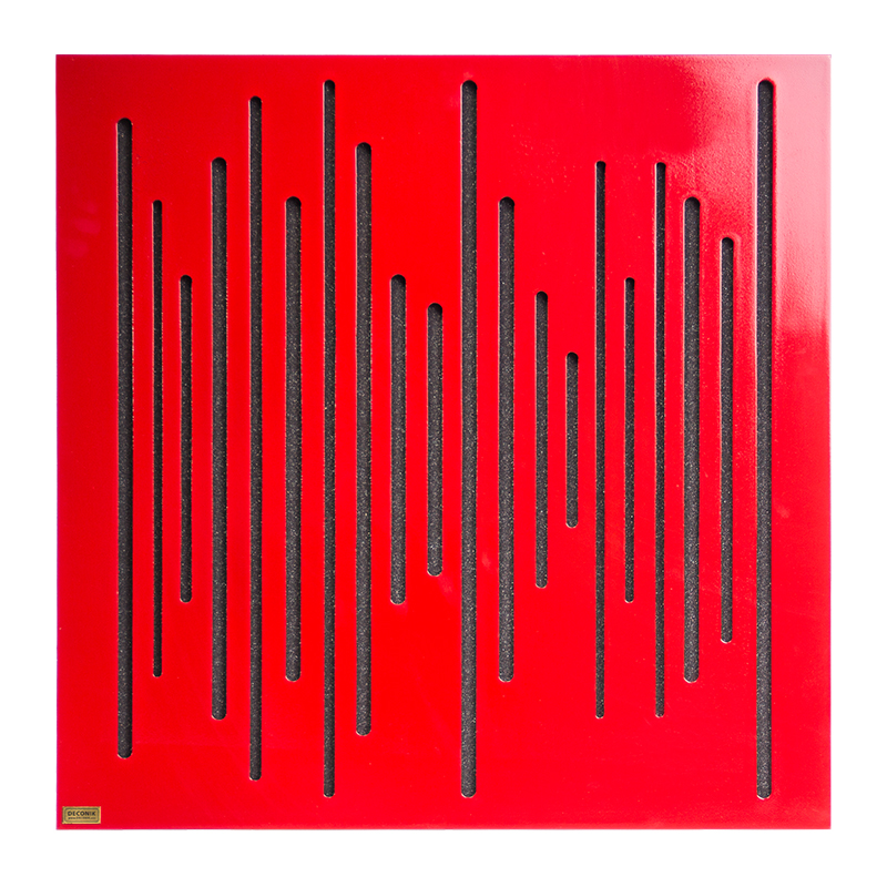 قیمت خرید فروش پنل آکوستیک دکونیک Deconik Wave Wood Absorption Red