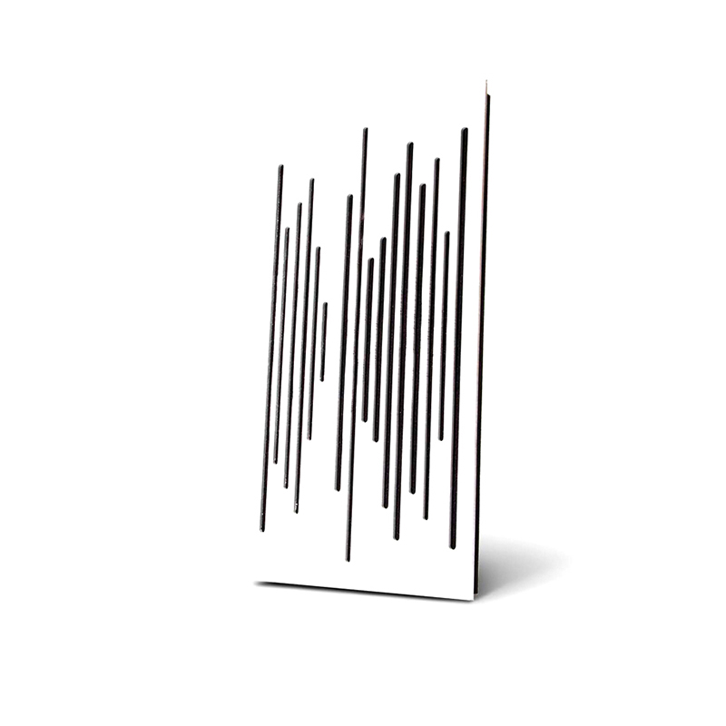 پنل آکوستیک دکونیک Deconik Wave Wood Alpha Bass Trap White