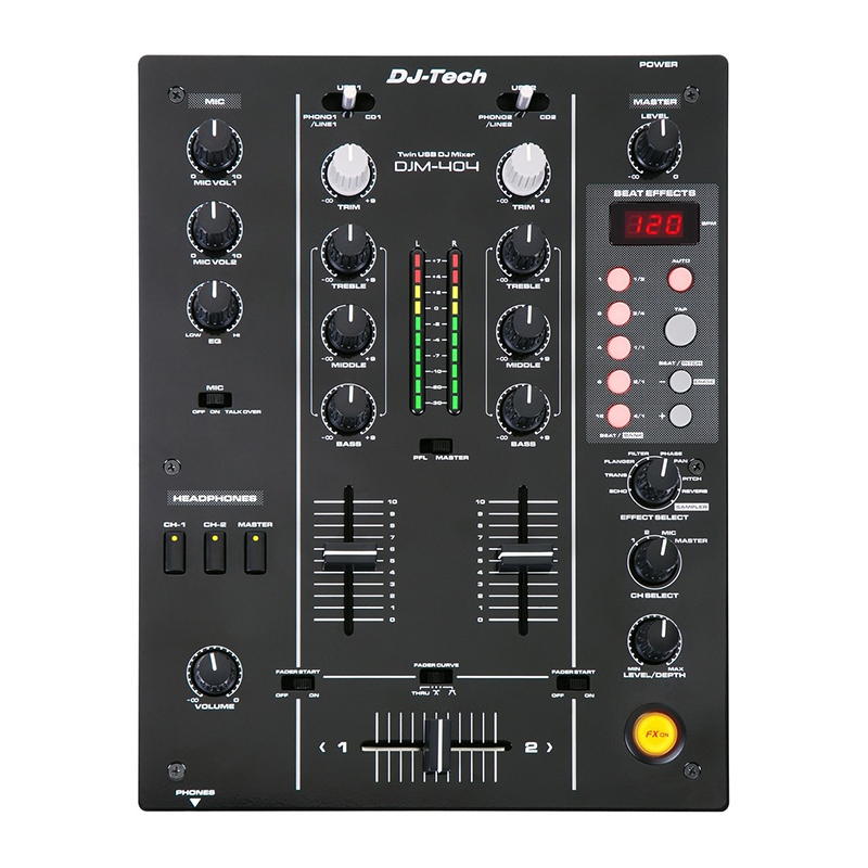 قیمت خرید فروش میکسر دی جی دی جی تک DJ-Tech DJM-404