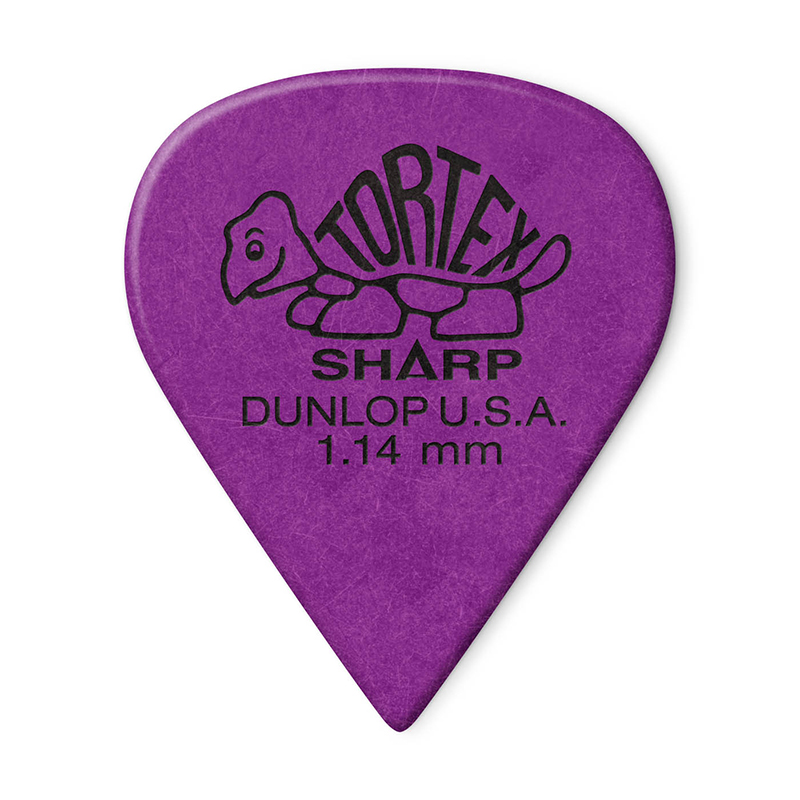 قیمت خرید فروش پیک گیتار دانلوپ Dunlop 412R 1.14mm Tortex Sharp Purple Guitar Pick