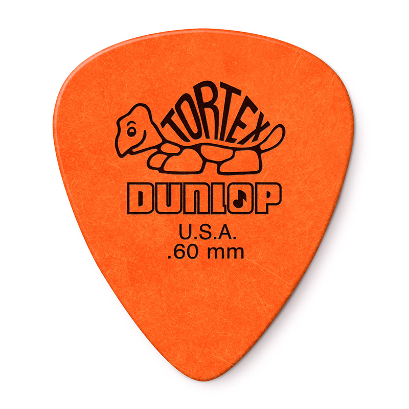 قیمت خرید فروش پیک گیتار دانلوپ Dunlop 418R 0.60mm Tortex Standard Orange Guitar Pick