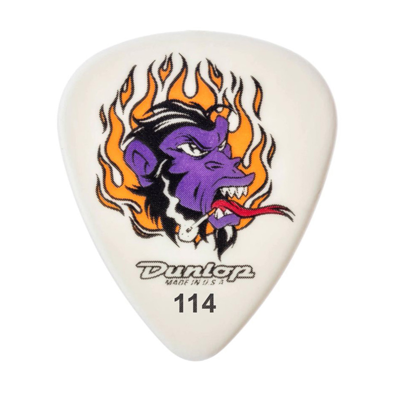 پیک گیتار دانلوپ Dunlop Alan Forbes Flame Ape 1.14mm
