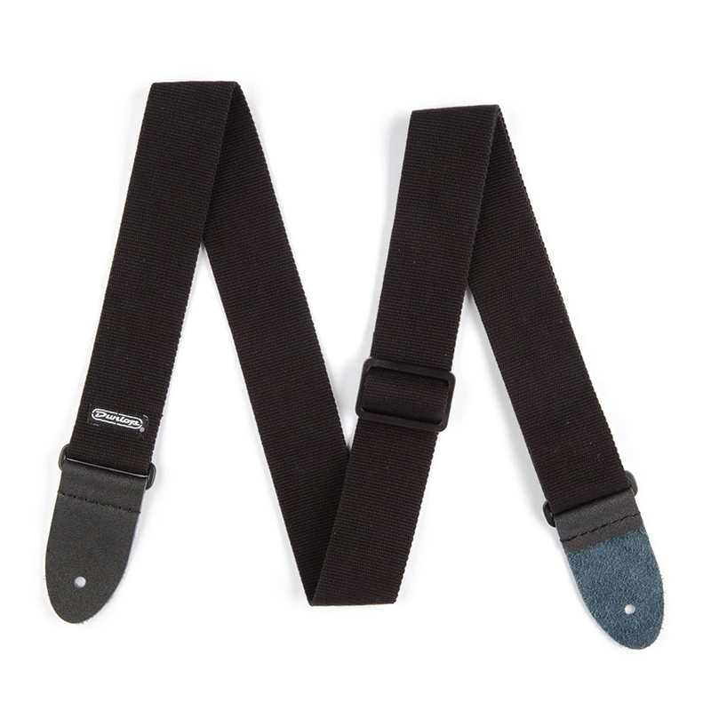 بند گیتار دانلوپ Dunlop Cotton Strap Black D2101BK