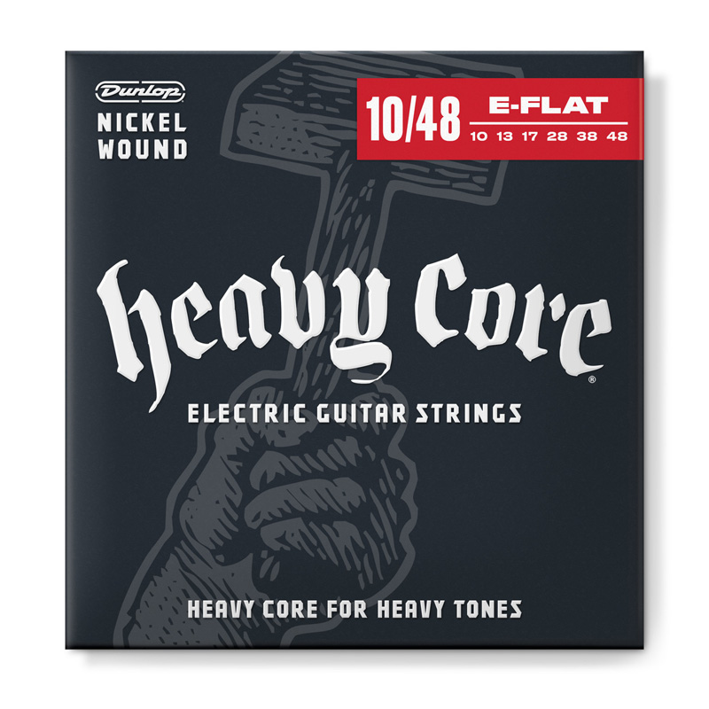 قیمت خرید فروش سیم گیتار الکتریک دانلوپ Dunlop Heavy Core 10-48 E-Flat