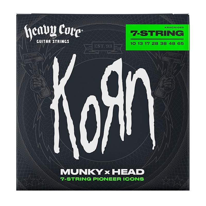 قیمت خرید فروش سیم گیتار الکتریک دانلوپ Dunlop Heavy Core KoRn 7-String 10-65