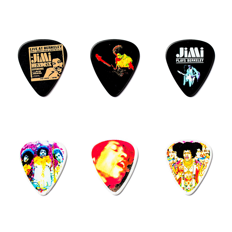 پیک گیتار دانلوپ Dunlop Jimi Hendrix Pick TIN Bold As Love JH-PT02M