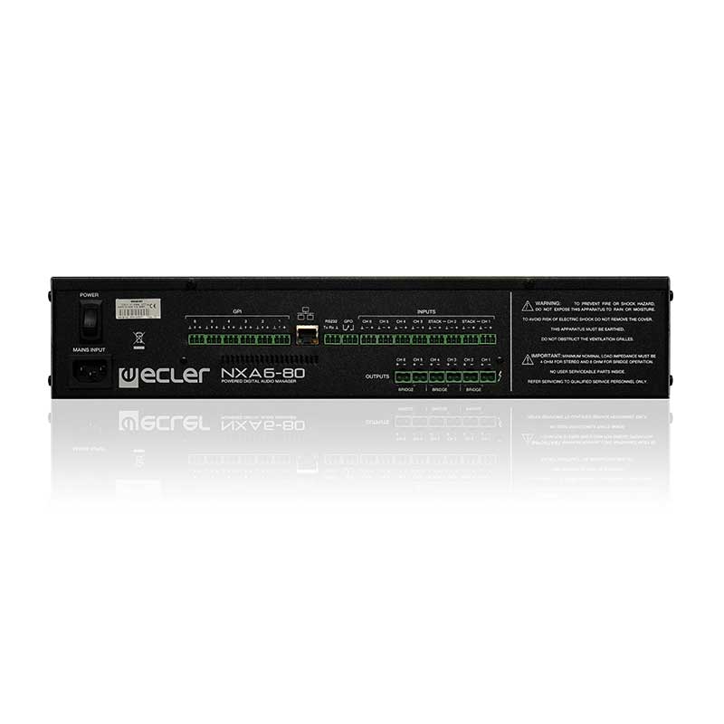 آمپلی فایر اکلر Ecler NXA6-80