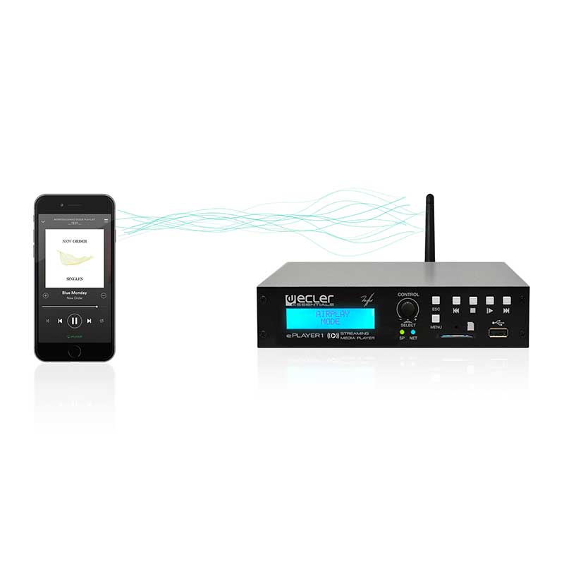 پخش کننده آنلاین  اکلر Ecler ePLAYER1