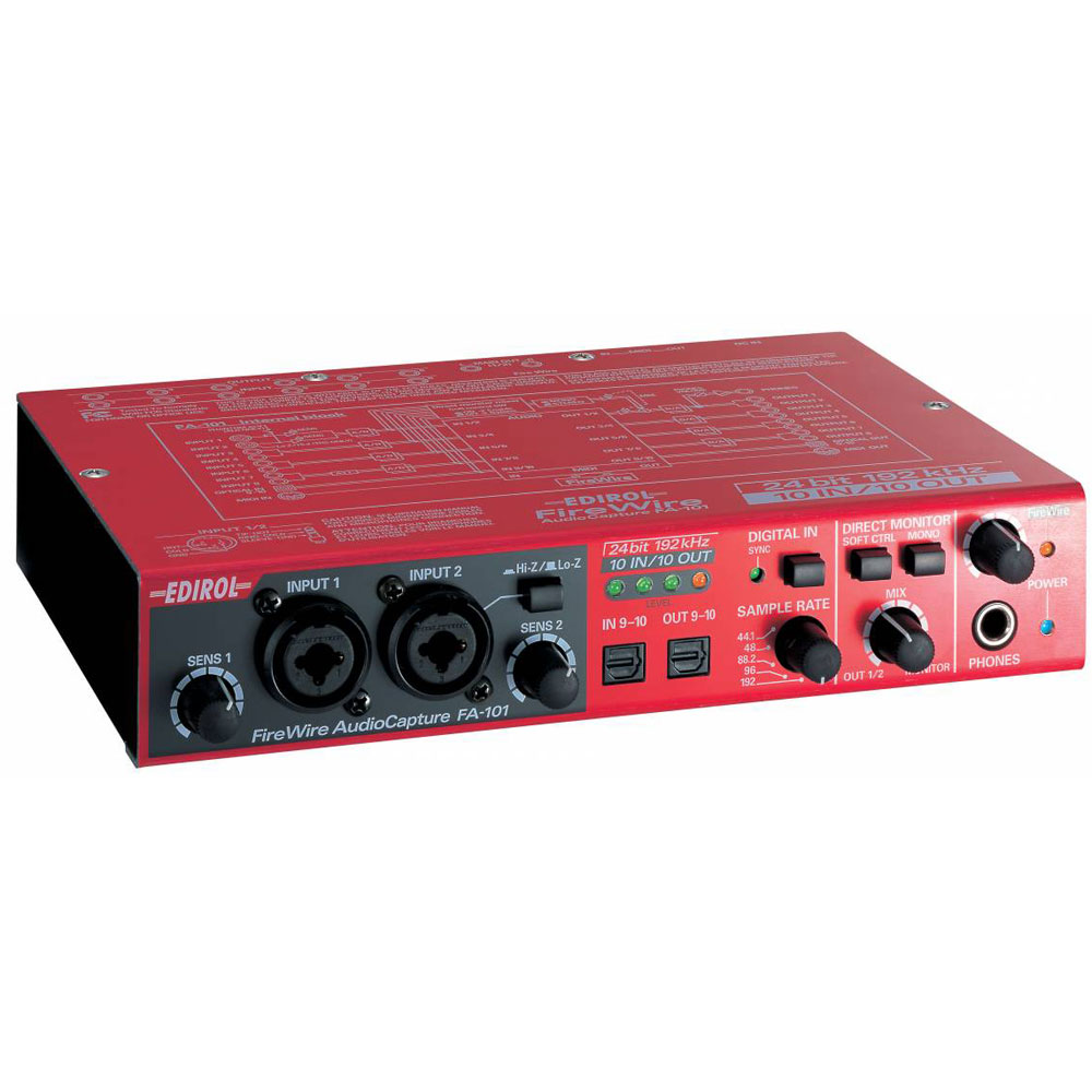 کارت صدا ادیرول Edirol FA 101