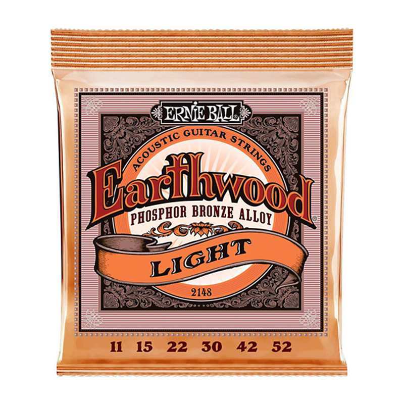 قیمت خرید فروش سیم گیتار آکوستیک ارنی بال Ernie Ball 2148 Light Earthwood Phosphor Bronze 11-52