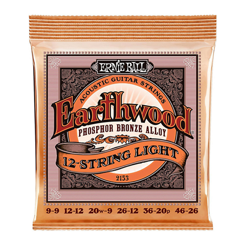 قیمت خرید فروش سیم گیتار آکوستیک ارنی بال Ernie Ball 2153 Earthwood Phosphor Bronze 12-String Acoustic Strings