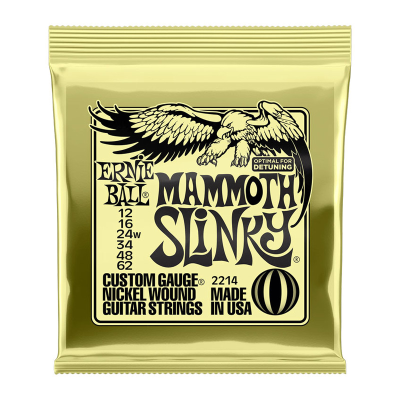 قیمت خرید فروش سیم گیتار الکتریک ارنی بال Ernie Ball 2214 Mammoth Slinky 12-62