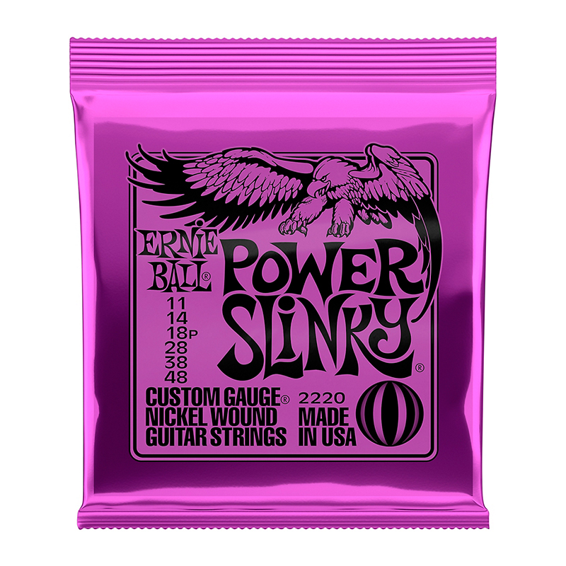 قیمت خرید فروش سیم گیتار الکتریک ارنی بال Ernie Ball 2220 Power Slinky 11-48