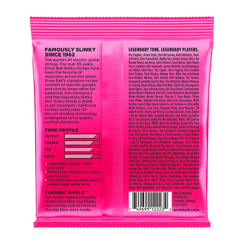 سیم گیتار الکتریک ارنی بال Ernie Ball 2223 Super Slinky 09-42